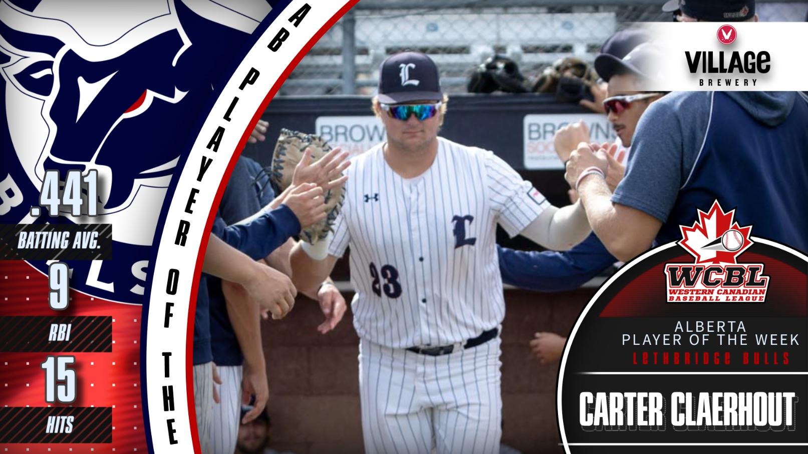 Alberta Player of the Week Carter Claerhout
